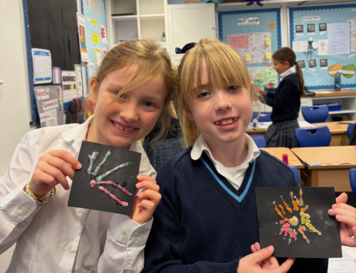 Year 3 Art inspired by The Firework Maker’s Daughter
