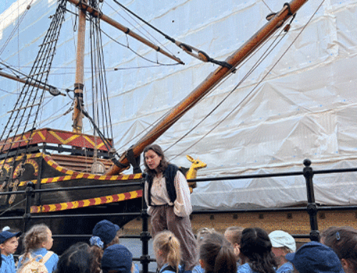 Year 1 trip to The Golden Hinde