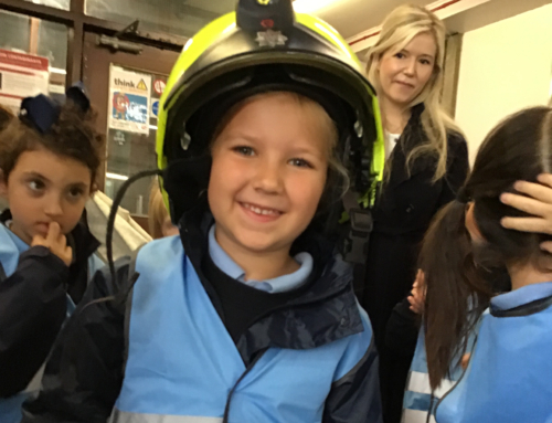 Reception visit to the Chelsea Fire Station