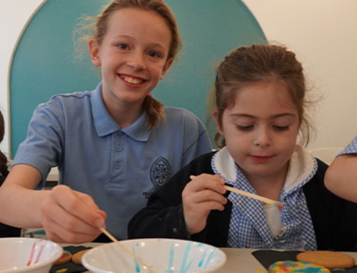 Reception and Year 6 Buddy Cookie Decorating